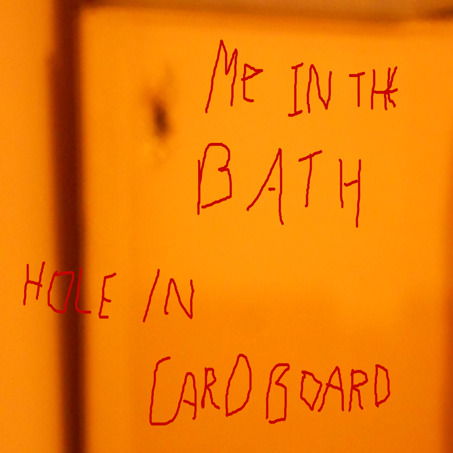 Hole In Cardboard